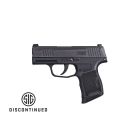 Unprecedented 10+1 full-size capacity in an every day carry compact 9mm pistol and features an extremely durable Nitron coated stainless steel slide and manual safety option.