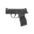 "Unveiling the Sig Sauer P365X Pistol, a compact marvel of innovation and performance captured in this image. The P365X showcases Sig Sauer's commitment to precision engineering and versatility."