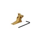 P22X DUAL ADJUSTABLE STRAIGHT TRIGGER FOR DA SA PISTOLS - TiN GOLD - GRAYGUNS