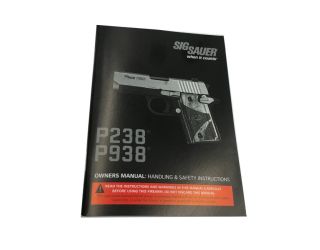 P238, P938 OWNER'S MANUAL