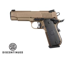 SIG SAUER 1911 Scorpion carry 45 caliber handgun features classic rounded Fastback style complimented by the stunning features of the Emperor Scorpion series.