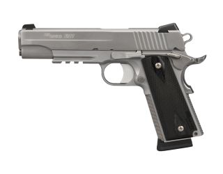 "The 1911 Stainless California Compliant pistol: A classic and reliable firearm, meticulously crafted with stainless steel and designed to meet California compliance standards."