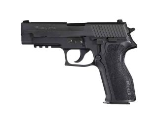 "The P226 NITRON FULL-SIZE pistol: A versatile and dependable firearm renowned for its accuracy and durability."
