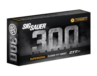 AMMO, 300BLK, 125GR, CTT, SUPERSONIC, BOX/20