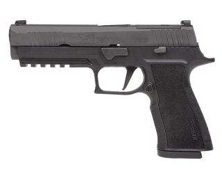 "The P320-XTEN pistol: A state-of-the-art firearm designed for exceptional accuracy and performance in any shooting scenario."