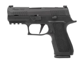 "Experience the Sig Sauer P320 XCOMPACT pistol, a compact powerhouse engineered for exceptional accuracy and reliability. With its ergonomic design and advanced features, this firearm offers superior comfort and control, making it the perfect choice for c