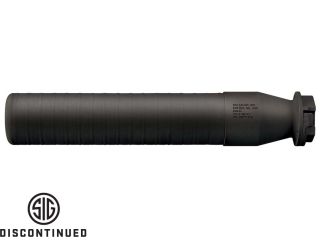 With Taper-Lok Fast-Attach muzzle device, rated for up to the 338 Lapua Mag and rifle cartridges of equal or less projectile diameter, pressure & case capacity.