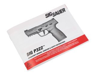 P322 OWNER'S MANUAL