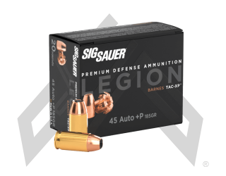 45AUTO, 185GR, LEGION TAC-XP, HP
