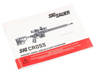SIG CROSS RIFLE OWNER'S MANUAL