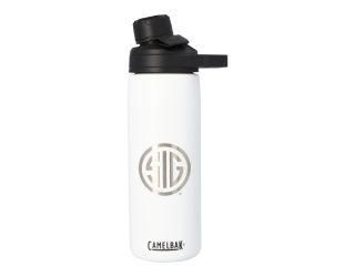 SIG 20OZ INSULATED STAINLESS CAMELBAK WATER BOTTLE-WHITE