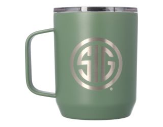 SIG 12OZ CAMP MUG - INSULATED STAINLESS CAMELBAK -MOSS GREEN