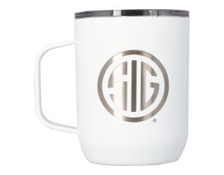 SIG 12OZ CAMP MUG - INSULATED STAINLESS CAMELBAK -WHITE