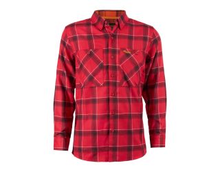 DEADEYE SCOTT FLANNEL BUTTON UP - SIG SAUER - RED