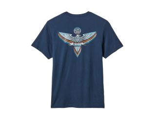 5.11 SIG SAUER CHROME EAGLE - MEN'S NAVY T-SHIRT