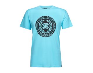 SWISS SIG LOGO T-SHIRT - BLUE