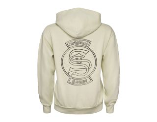 VINTAGE SAUER & SOHN LOGO HOODIE - PISTACHIO