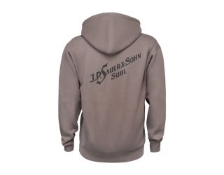 J.P. SAUER & SOHN ZIP-UP HOODIE - GRAY