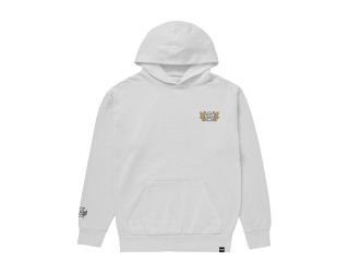 SIG INK SKULL HOODIE - LIGHT GRAY