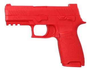 M18 RED TRAINING GUN WITH 2 MAGS - ASP RED GUNS