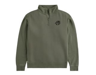 ROSE WOMEN'S QUARTER ZIP - ARMY GREEN