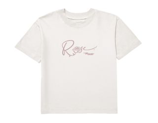 ROSE WOMEN'S BOXY T-SHIRT - PORCELAIN
