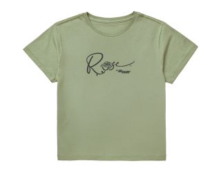 ROSE WOMEN'S CROPPED T-SHIRT - SAGE