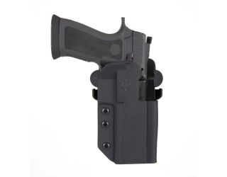 PRO TACTICAL GUN HOLSTER OWB SIDE BELT HOLSTER FOR SIG SAUER P320 XCOMPACT 9mm 