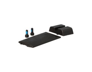 REAR SIGHT ASSY, P320, X-RAY3, SIGHT PLATE, SIGHT SCREWS, BLK