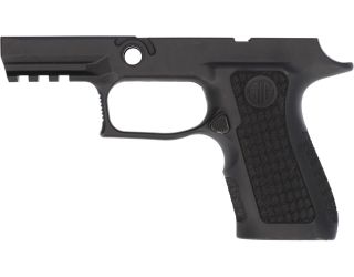 P320 XCOMPACT 9MM/40/.357 LASER ENGRAVED GRIP MODULE - BLACK, MEDIUM GRIP