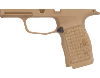 P365-XL 9MM/380 LASER ENGRAVED GRIP MODULE - COYOTE BROWN