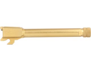 P320 FULL SIZE 9MM THREADED GOLD BARREL, 5.5" NO LCI