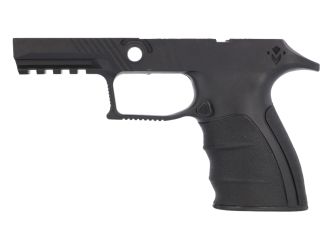 P320 XCARRY 9MM/40/.357 GRIP MODULE - BLACK, MEDIUM GRIP - MIRZON