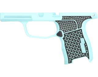 P365 9MM/380 LASER ENGRAVED GRIP MODULE - BLUE - GRAYGUNS
