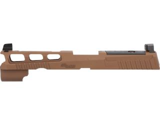 P320 PRO-CUT FULL-SIZE 9MM 4.7" SLIDE ASSEMBLY, OPTIC READY, COYOTE BROWN