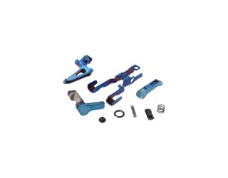 P320 CONTROLS PARTS KIT - HIGH POLISH  BLUE