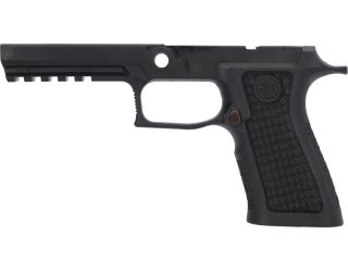 P320 XFULL 9MM/40/.357 LASER ENGRAVED GRIP MODULE - BLACK, MEDIUM GRIP