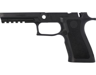 P320 XFULL 9MM/40/.357 MANUAL SAFETY GRIP MODULE - BLACK, MEDIUM GRIP