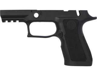 P320 XCOMPACT 9MM/40/.357 MANUAL SAFETY GRIP MODULE - BLACK, MEDIUM GRIP