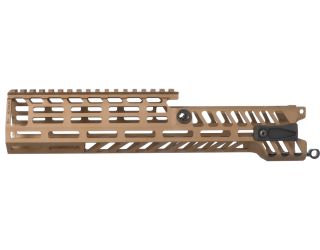MCX-SPEAR 12-INCH ALUMINUM HANDGUARD, COYOTE BROWN
