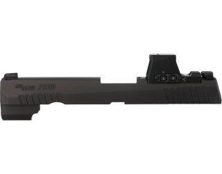 P320 FULL-SIZE 9MM 4.7" SLIDE ASSEMBLY, ROMEO-X PRO, BLACK