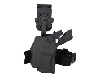 P320/M17/M18 OWB ALIEN GEAR LEVEL 3 RETENTION DUTY LIGHT BEARING DROP LEG HOLSTER SYSTEM - RH