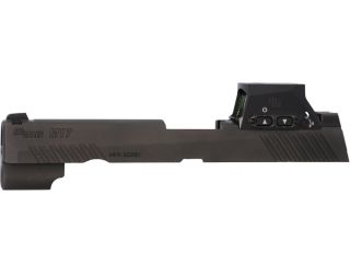 P320-M17 9MM 4.7" SLIDE ASSEMBLY, ROMEO-M17, BLACK