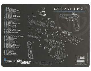 P365-FUSE GUN MAT - CERUS GEAR