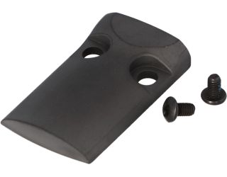 1911 SIGHT PLATE COVER WITH SCREWS - BLACK