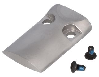 1911 SIGHT PLATE COVER WITH SCREWS - UNFINISHED