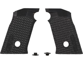 P211-GTO GRIP PANEL SET, G10, BLACK