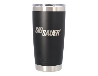 SIG SAUER 20 OZ YETI RAMBLER - BLACK