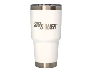 SIG SAUER 30 OZ YETI RAMBLER - WHITE