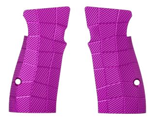 P365-AXG ALUMINUM GRIDLOK GRIP PANELS - PURPLE - LOK GRIPS